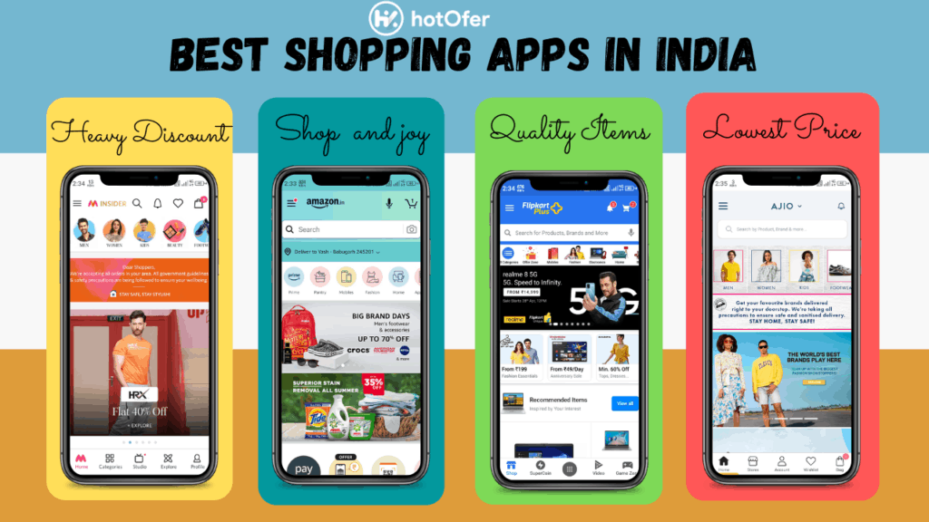 Top 6 Best Shopping Apps in India that Give Maximum Offers