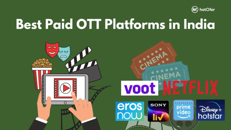 Best Paid OTT Platforms in India