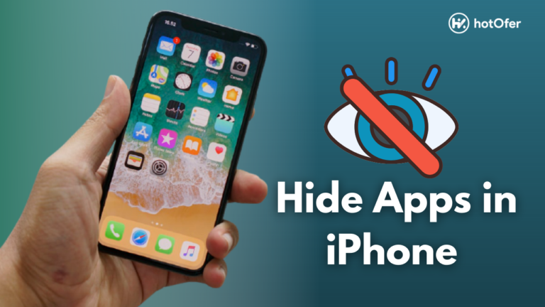 How to hide apps in iPhone?