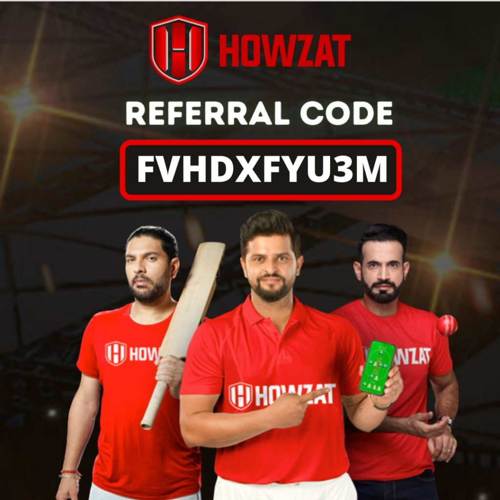Howzat App Referral Code