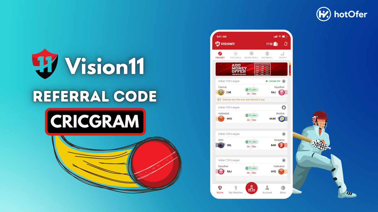 Vision11 Referral Code
