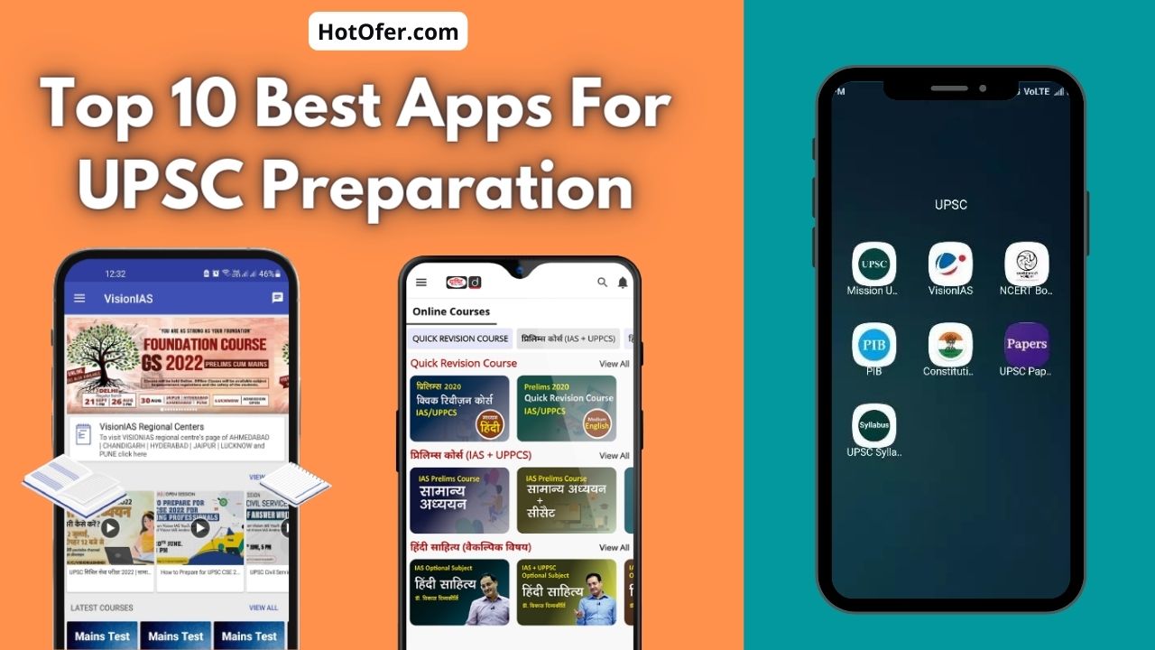 Top 10 Best Apps For UPSC Preparation