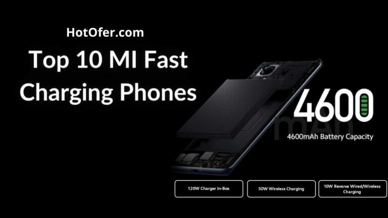 Top 10 MI Fast Charging Phones